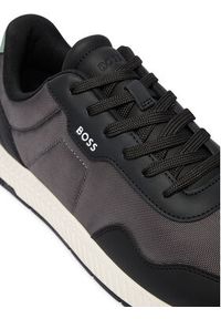 BOSS Sneakersy Titanium 50536481 Szary. Kolor: szary. Materiał: materiał #2