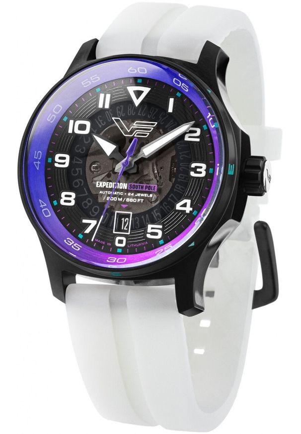 Zegarek Vostok Europe Zegarek męski Vostok Europe NH35A-592C760SWL biały. Kolor: biały