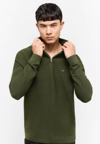 Mustang Style: Everett Rifle Green 1015474 6514 MĘSKI SWETER #3