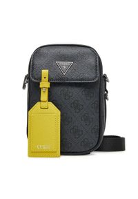 Guess Saszetka HMMILO P5425 Szary. Kolor: szary. Materiał: skóra
