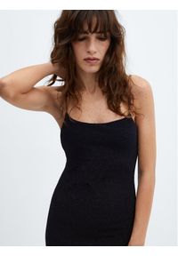 mango - Mango Sukienka koktajlowa Xlima 57059103 Granatowy Slim Fit. Kolor: niebieski. Materiał: syntetyk. Styl: wizytowy #1