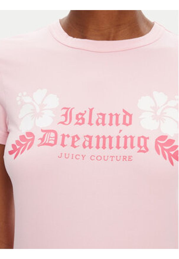 Juicy Couture Piżama Island Dreaming JCLPJ125507 Różowy Regular Fit. Kolor: różowy. Materiał: syntetyk