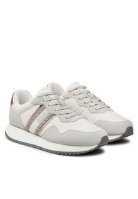 Tommy Jeans Sneakersy EVA Runner Metallic EN0EN02687 Écru. Materiał: zamsz, skóra #3