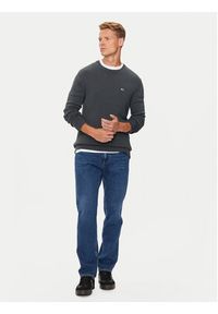 Tommy Jeans Sweter Essential DM0DM18370 Szary Slim Fit. Kolor: szary. Materiał: bawełna