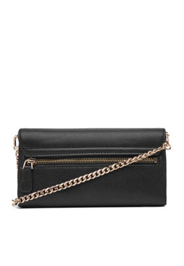 Guess Torebka Noelle II Mini HWZG96 72750 Czarny. Kolor: czarny. Materiał: skórzane