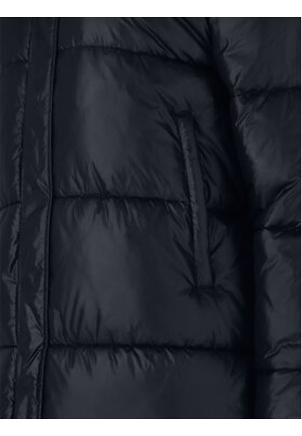 Athlecia Kurtka zimowa Elly W Maxi Puffer EA233361 Czarny Regular Fit. Kolor: czarny. Materiał: syntetyk. Sezon: zima