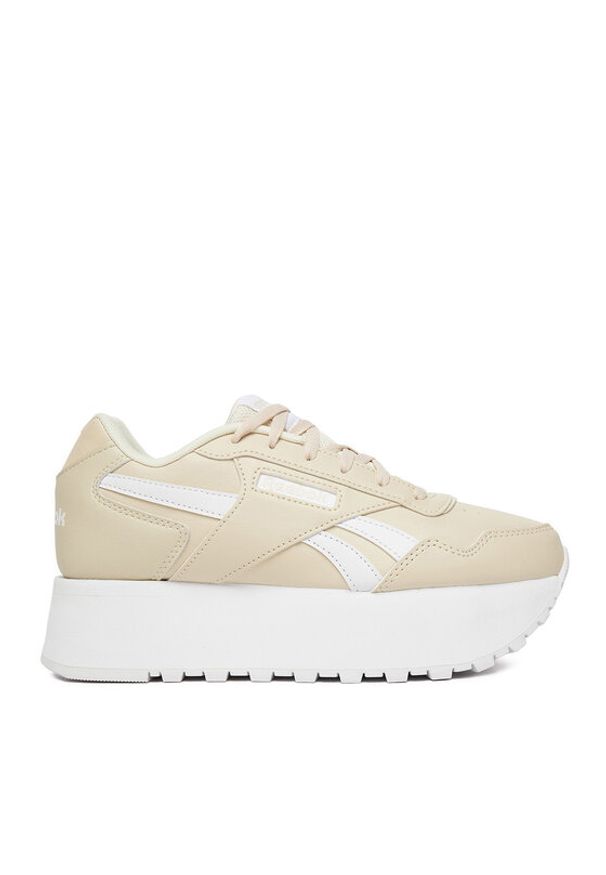 Reebok Sneakersy CEO-GLIDE TRIPPLE 100256844 Beżowy. Kolor: beżowy. Materiał: skóra