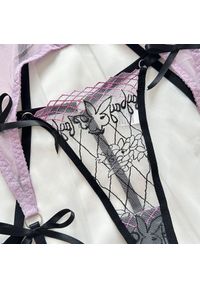 Intica - Komplet koronkowej bielizny na romantyczne wieczory Betsie. Kolor: fioletowy. Materiał: koronka. Wzór: koronka #10