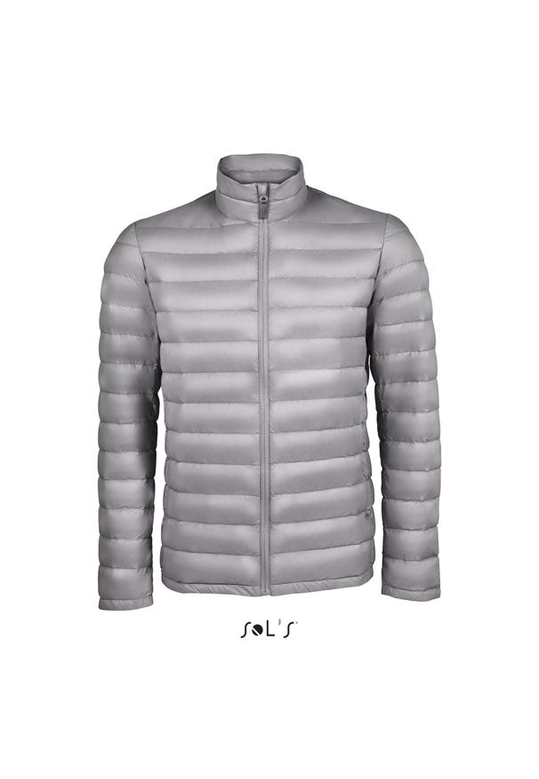 SOL'S - Kurtka puchowa Sol's Wilson. Kolor: szary. Materiał: puch