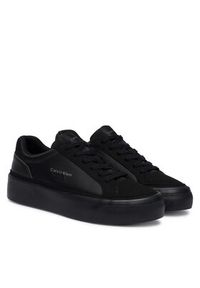 Calvin Klein Sneakersy Vulc Flatf Laceup Ny-Su HW0HW03086 Czarny. Kolor: czarny. Materiał: materiał #6