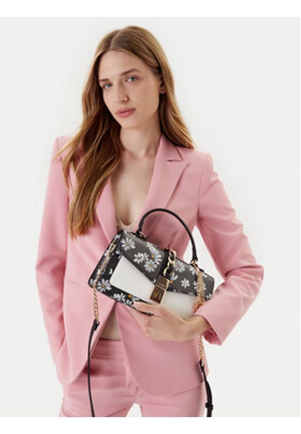 Aldo Torebka Irritans 14029133 Czarny. Kolor: czarny. Materiał: skórzane