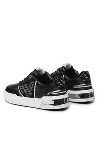 EA7 Emporio Armani Sneakersy X7X006 XK296 N441 Czarny. Kolor: czarny. Materiał: skóra #5