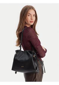 Liu Jo Torebka AA6096 E0958 Czarny. Kolor: czarny. Materiał: skórzane #1