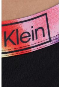 Calvin Klein Underwear stringi kolor czarny. Kolor: czarny. Materiał: bawełna #4