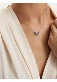 Guess Naszyjnik JUBN06 013JW Srebrny. Materiał: ze stali, ze stali nierdzewnej. Kolor: srebrny #2