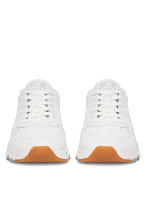 Rieker Revolution Lifestyle Sneakersy U0904-80 Biały. Kolor: biały. Materiał: skóra