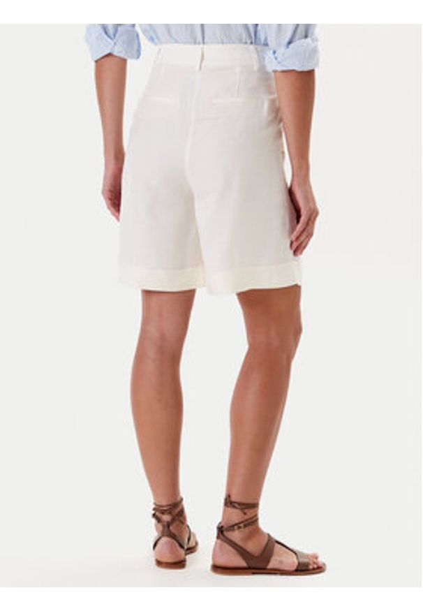 Tatuum Bermudy Kosoko T2510.160 Écru Relaxed Fit. Materiał: wiskoza