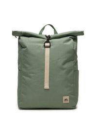 Lefrik Plecak Roll Mini New Zielony. Kolor: zielony. Materiał: materiał