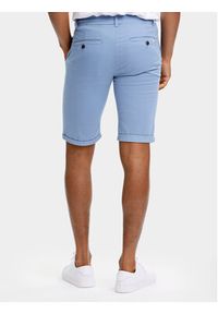 Lindbergh Szorty materiałowe 30-505044 Niebieski Slim Fit. Kolor: niebieski. Materiał: bawełna