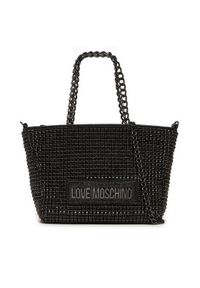 Love Moschino - LOVE MOSCHINO Torebka JC4045PP1LLP100A Czarny. Kolor: czarny