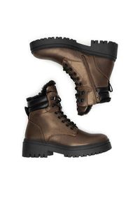 MEXX Botki MI001713143W Miedziany. Kolor: brązowy. Materiał: skóra #7