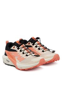 salomon - Salomon Buty do biegania Sense Ride 5 L47808700 Pomarańczowy. Kolor: pomarańczowy. Materiał: materiał