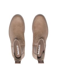 Timberland Sztyblety Carnaby Cool Basic Chlsea TB0A41CW9291 Beżowy. Kolor: beżowy. Materiał: skóra, nubuk