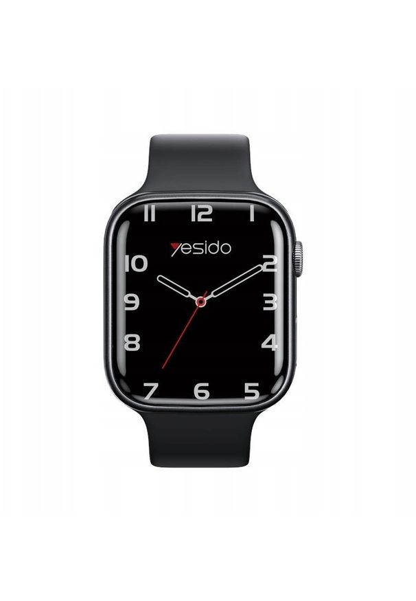 GepardWatches - Yesido IO23 Smartwatch BT5.0 +NFC 200mAh IPX4 (w zestawie 2 paski) BLACK / CZARNY. Rodzaj zegarka: smartwatch. Kolor: czarny