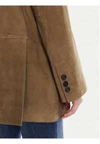 Weekend Max Mara Kurtka skórzana Rolanda 2525446071650 Brązowy Oversize. Kolor: brązowy. Materiał: skóra #2