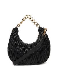 Love Moschino - LOVE MOSCHINO Torebka JC4014PP1NLH0000 Czarny. Kolor: czarny. Materiał: skórzane #4