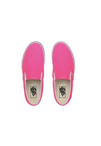 Buty do chodzenia dla dorosłych Vans Classic Slip-On. Zapięcie: bez zapięcia. Kolor: różowy. Model: Vans Classic. Sport: turystyka piesza