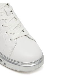 Karl Lagerfeld - KARL LAGERFELD Sneakersy KL64519A Biały. Kolor: biały. Materiał: skóra