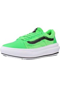 Tenisówki Vans Model Old Skool Overt Cc Kolor Zielony. Kolor: zielony. Materiał: tkanina