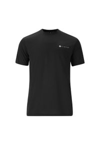 VIRTUS - Koszulka Virtus Finnian. Kolor: czarny. Sport: fitness