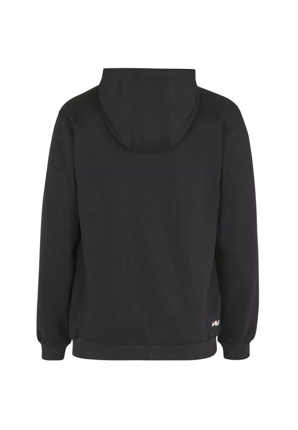 Fila Barumini Hoody, męska bluza. Typ kołnierza: kaptur. Kolor: czarny. Materiał: bawełna, poliester