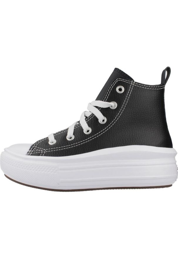 Buty Kobieta Converse Chuck Taylor All Star Move Platform czarny. Okazja: na co dzień. Kolor: czarny. Obcas: na platformie. Model: Converse All Star