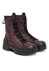 Vic Matié Botki 1F2000DHV14B090351 Bordowy. Kolor: czerwony. Materiał: materiał #5