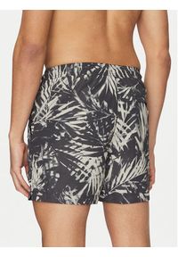 Calvin Klein Swimwear Szorty kąpielowe KM0KM01120 Czarny Regular Fit. Kolor: czarny. Materiał: syntetyk