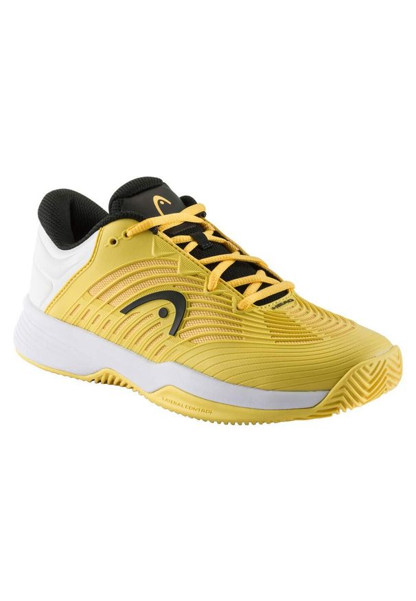 Buty tenisowe dziecięce Head Revolt Pro 4.5 Clay. Kolor: czarny, biały, wielokolorowy, żółty. Sport: tenis