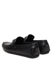 TOMMY HILFIGER - Tommy Hilfiger Mokasyny Hardware Hilfiger Driver Shoe FM0FM05838 Czarny. Kolor: czarny. Materiał: skóra #4