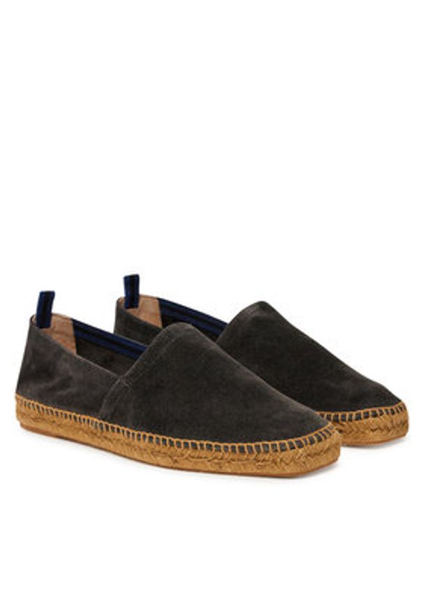 Castañer Espadryle Pablo T/186 23419 Szary. Kolor: szary. Materiał: zamsz, skóra
