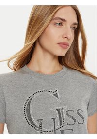 Guess T-Shirt W4BI16 I3Z14 Szary Regular Fit. Kolor: szary. Materiał: bawełna