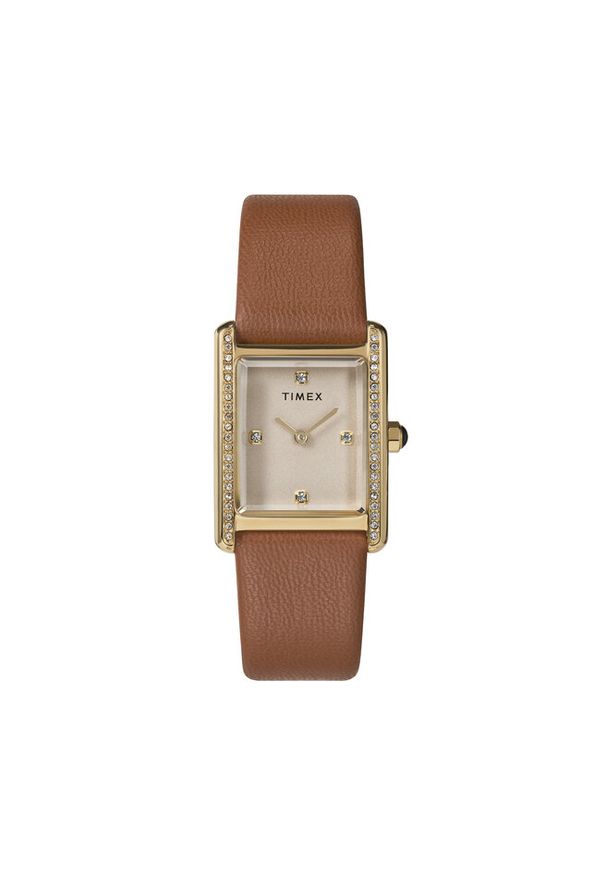 Zegarek Timex. Kolor: brązowy