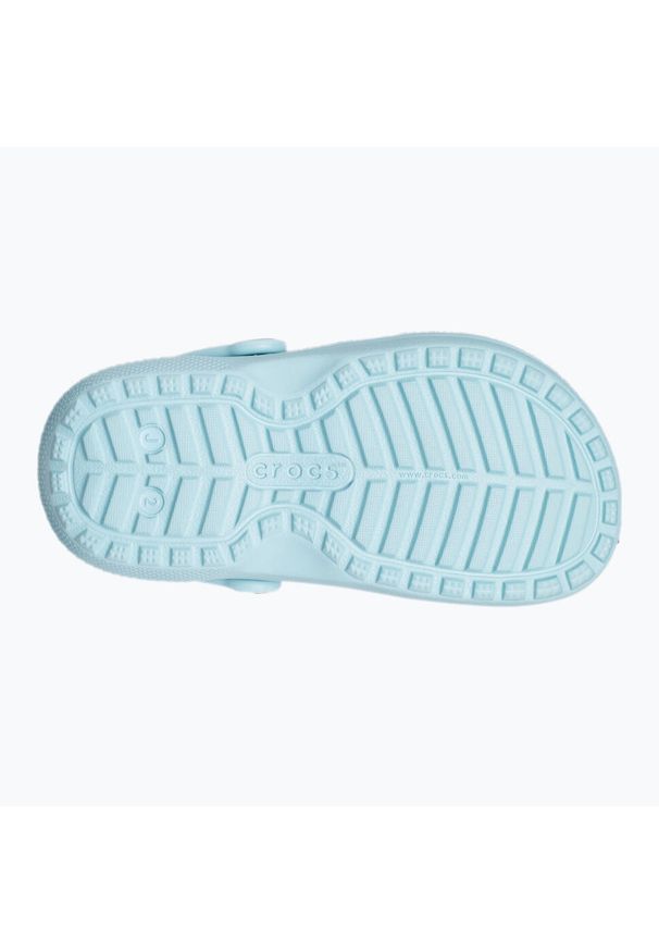 Klapki dziecięce Crocs Classic Lined. Kolor: niebieski
