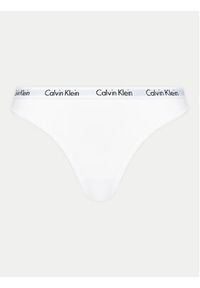 Calvin Klein Underwear Komplet 3 par stringów 000QD3587E Kolorowy. Materiał: bawełna. Wzór: kolorowy #7