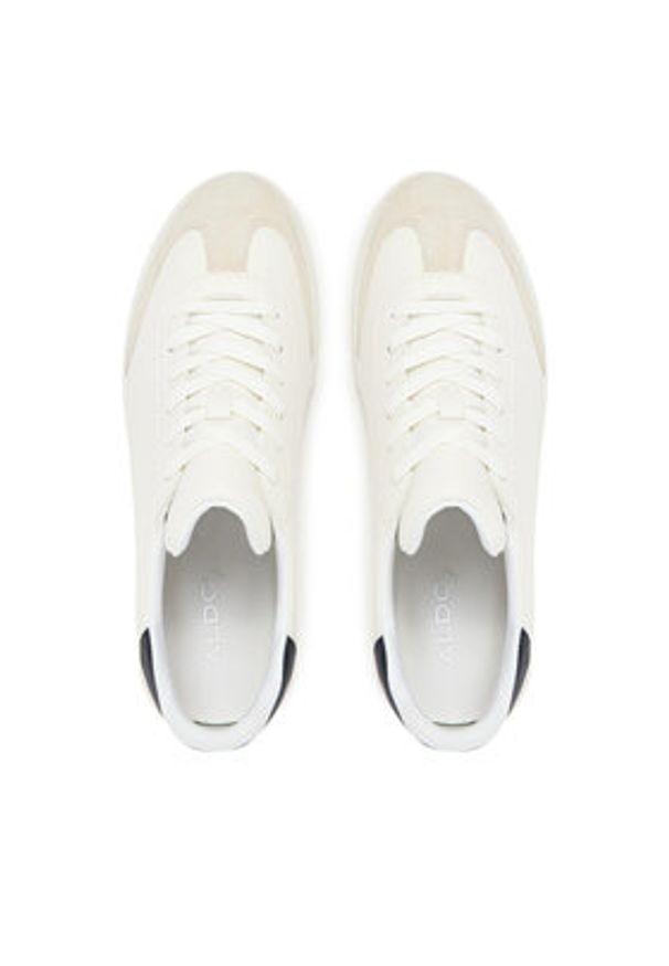 Aldo Sneakersy Lido 13876977 Biały. Kolor: biały. Materiał: skóra