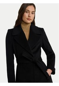 Lauren Ralph Lauren - LAUREN RALPH LAUREN Płaszcz wełniany 297962169001 Czarny Regular Fit. Kolor: czarny. Materiał: syntetyk #4