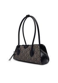 Calvin Klein Torebka Emblem Trio Jacquard LV04F3744G Szary. Kolor: szary #5