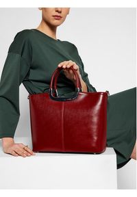 Creole Torebka K10174 Czerwony. Kolor: czerwony. Materiał: skórzane #6