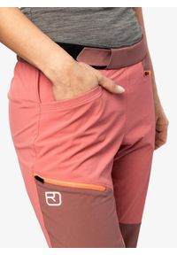 ORTOVOX - Spodnie wspinaczkowe damskie Ortovox Vajolet Pants. Kolor: różowy